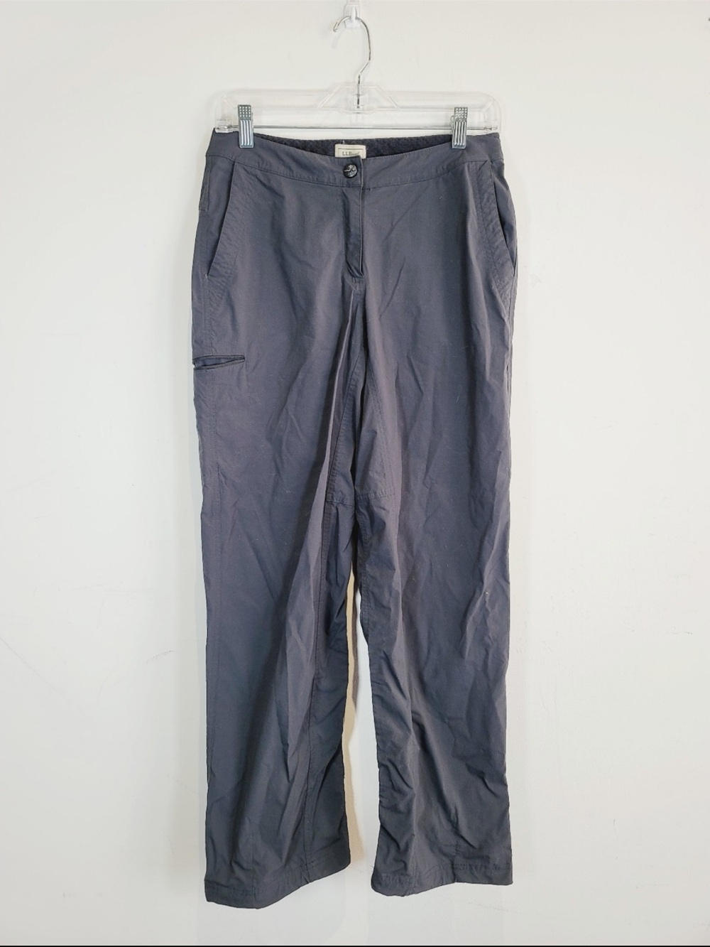 LL Bean Charcoal Hiking Pants, Size 6